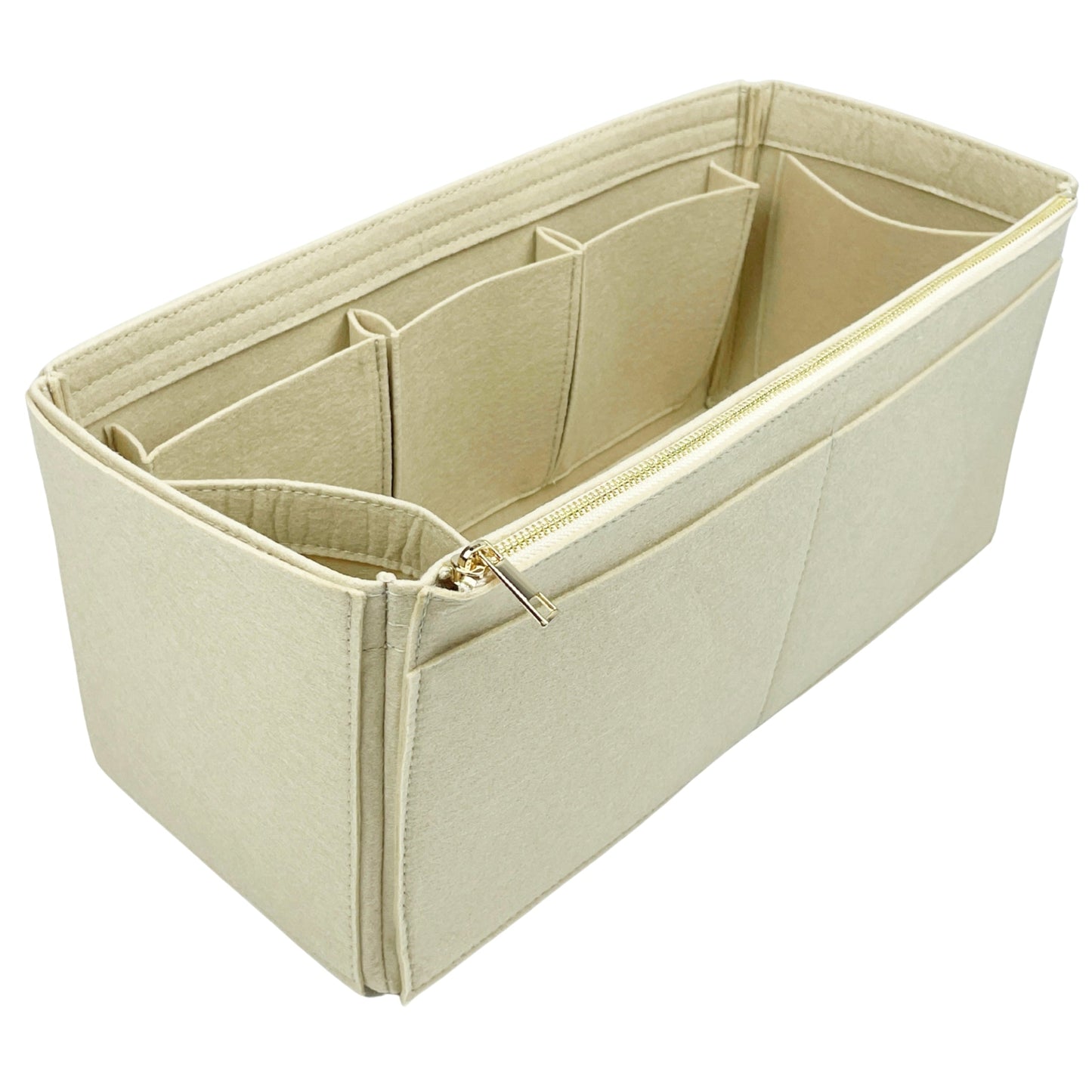 Organizer for [Tuileries, LV] Bag Insert (Felt, Wide Open Pockets)