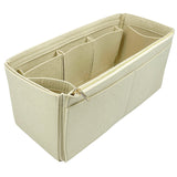 Organizer for [19 Large, Chanel] Bag Insert (Felt, Wide Open Pockets)