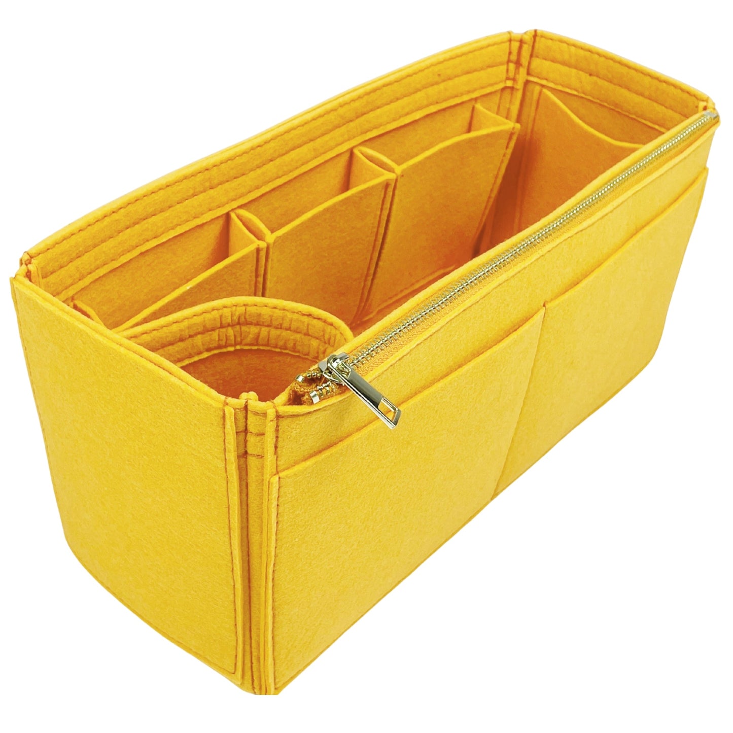 Organizer for [Speedy 22, LV] Bag Insert (Felt, Wide Open Pockets)