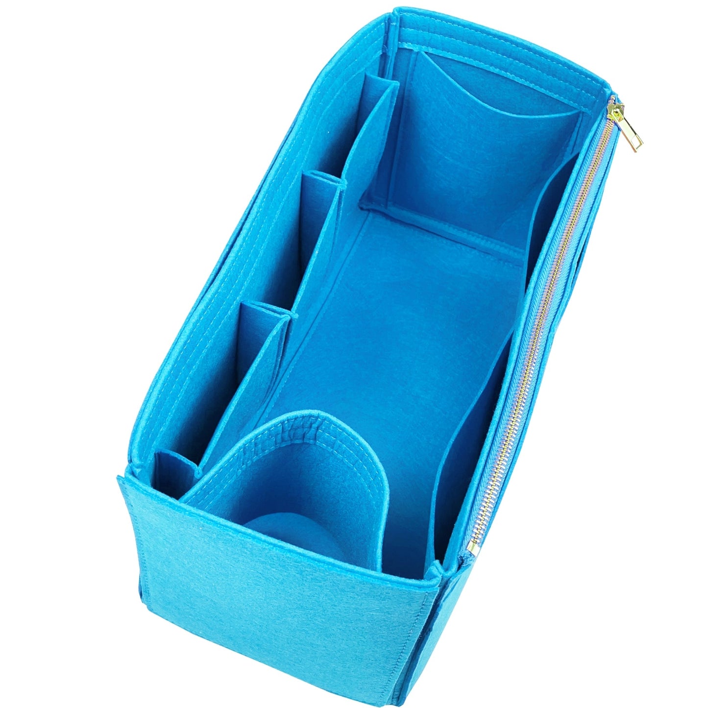 Organizer for [Girolata, LV] Bag Insert (Felt, Wide Open Pockets)