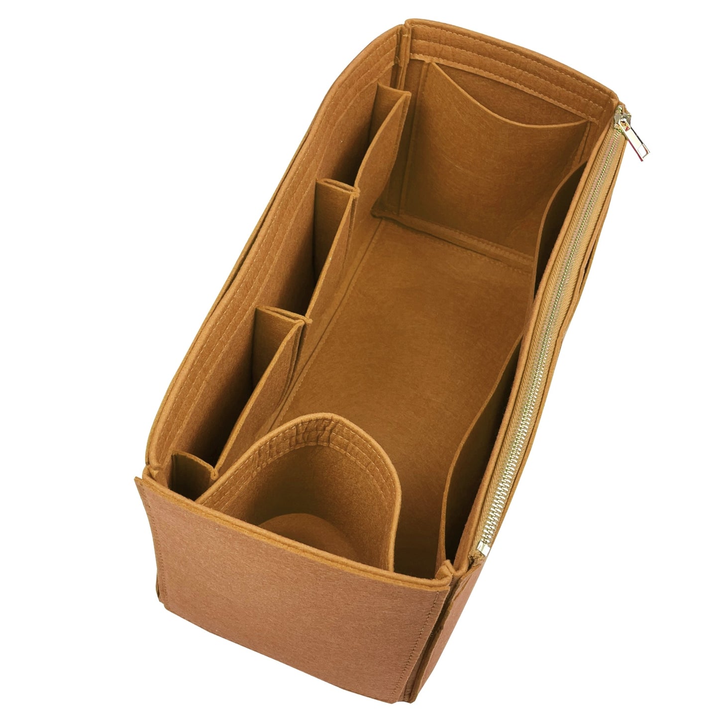 Organizer for [Sully MM (Medium), LV] Bag Insert (Felt, Wide Open Pockets)