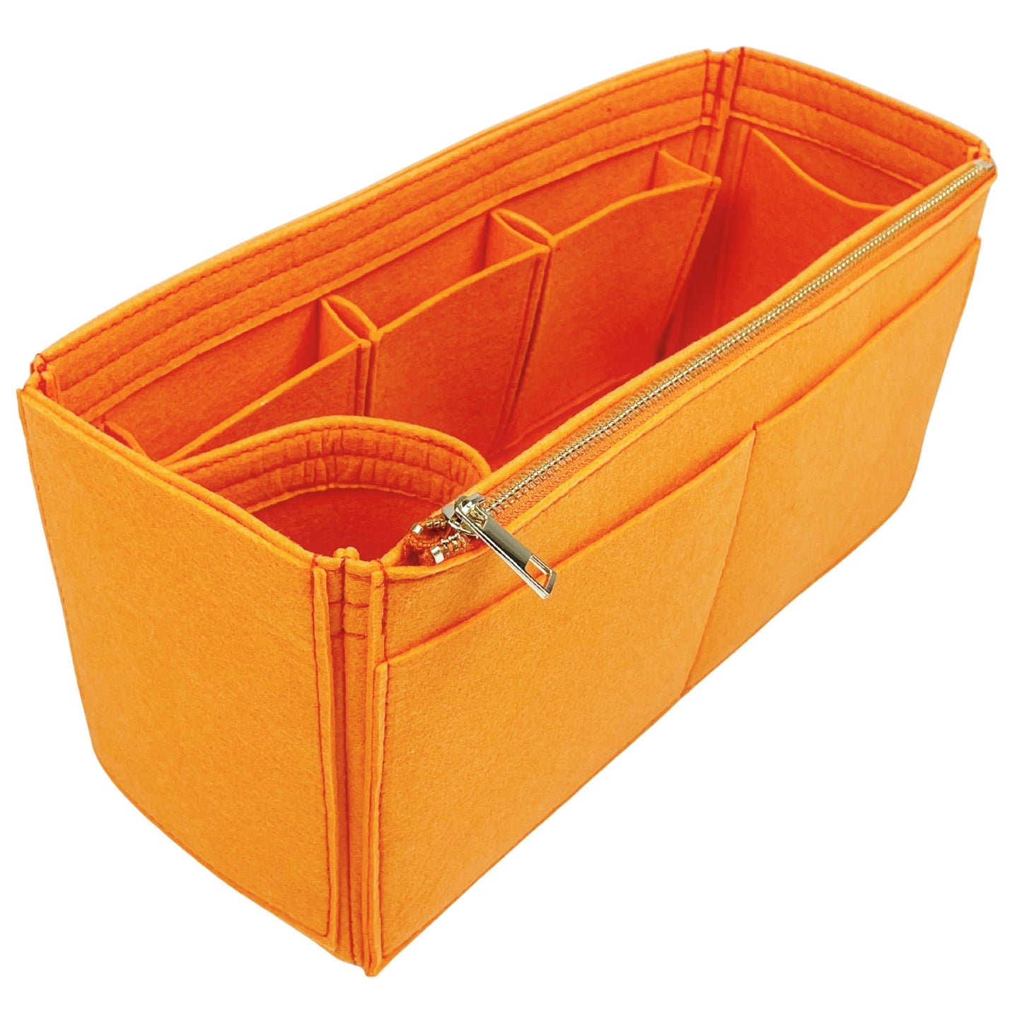 Organizer for [Sac Sport, LV] Bag Insert (Felt, Wide Open Pockets)