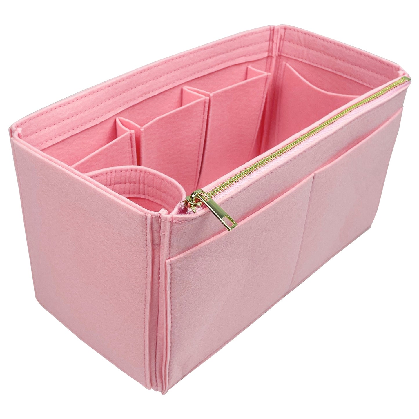 Organizer for [Lady Dior Large, Dior] Bag Insert (Felt, Wide Open Pockets)