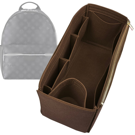 Organizer for [Discovery Backpack MM, LV] Bag Insert (Felt, Wide Open Pockets)