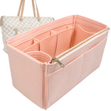 Organizer for [IENA MM (Medium), LV] Bag Insert (Felt, Wide Open Pockets)