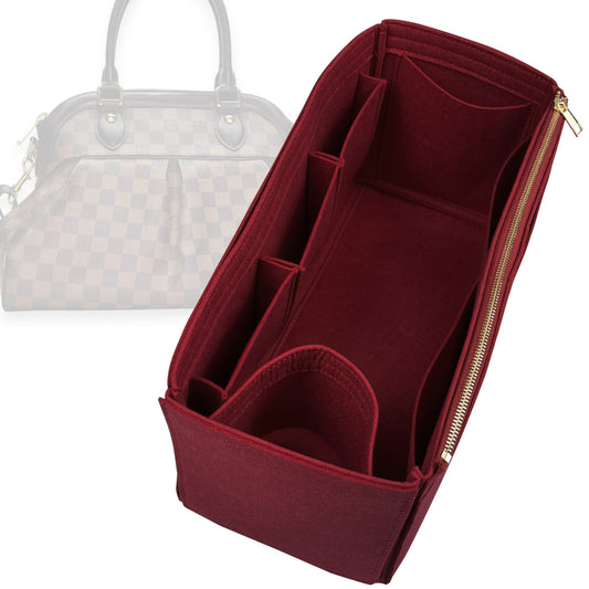 Organizer for [Trevi GM (Large), LV] Bag Insert (Felt, Wide Open Pockets)
