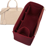 Organizer for [Vaneau GM (Large), LV] Bag Insert (Felt, Wide Open Pockets)