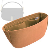 Organizer for [Voltaire in Box 24cm, Saint Laurent (YSL)] Bag Insert (Felt, Perfect Fit)