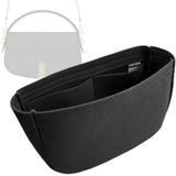 Organizer for [Mini Voltaire in Box 21cm, Saint Laurent (YSL)] Bag Insert (Felt, Perfect Fit)