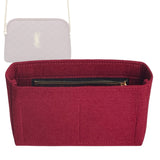 Organizer for [Gaby Zipped Pouch, Saint Laurent (YSL)] Bag Insert (Felt, Slim with Zip Pocket)