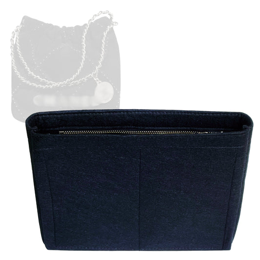Organizer for [Small Chanel 22 Handbag, Chanel] Bag Insert (Felt, Slim with Zip Pocket)