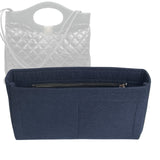 Organizer for [31 Medium Shopping Bag, Chanel] Bag Insert (Felt, Slim with Zip Pocket)