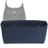 Organizer for [Aphrodite Large, LV] Bag Insert (Felt, Slim with Zip Pocket)