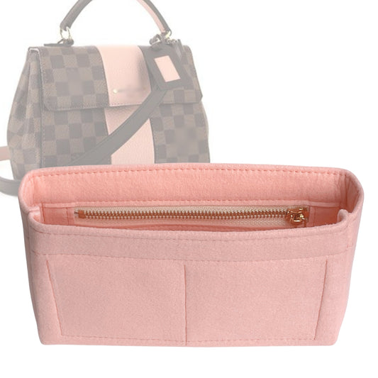Organizer for [Bond Street BB, LV] Bag Insert (Felt, Slim with Zip Pocket)