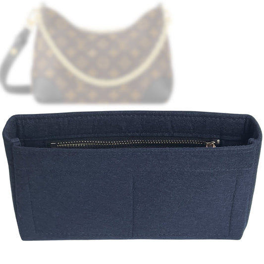 Organizer for [Boulogne, LV] Bag Insert (Felt, Slim with Zip Pocket)