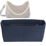 Organizer for [Boulogne, LV] Bag Insert (Felt, Slim with Zip Pocket)