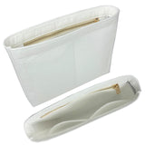 Organizer for [2-in-1 30 Montaigne Pouch, Dior] Bag Insert (Felt, Slim with Zip Pocket)
