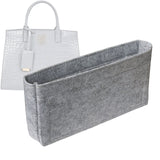 Organizer for [Mini Frances Bag, LV] Bag Insert (Felt, Slim with Zip Pocket)