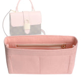 Organizer for [Locky BB, LV] Bag Insert (Felt, Slim with Zip Pocket)