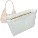 Organizer for [Moon Re-Nylon and leather bag, Prada] Bag Insert (Felt, Slim with Zip Pocket)