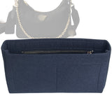 Organizer for [Re-Edition 2005 Re-Nylon, Prada] Bag Insert (Felt, Slim with Zip Pocket)