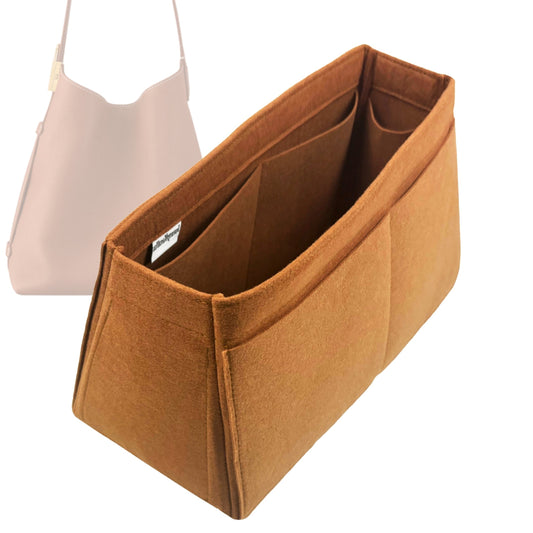Organizer for [Low Key Hobo MM (Medium), LV] Bag Insert (Felt, Trapezoid Shape)