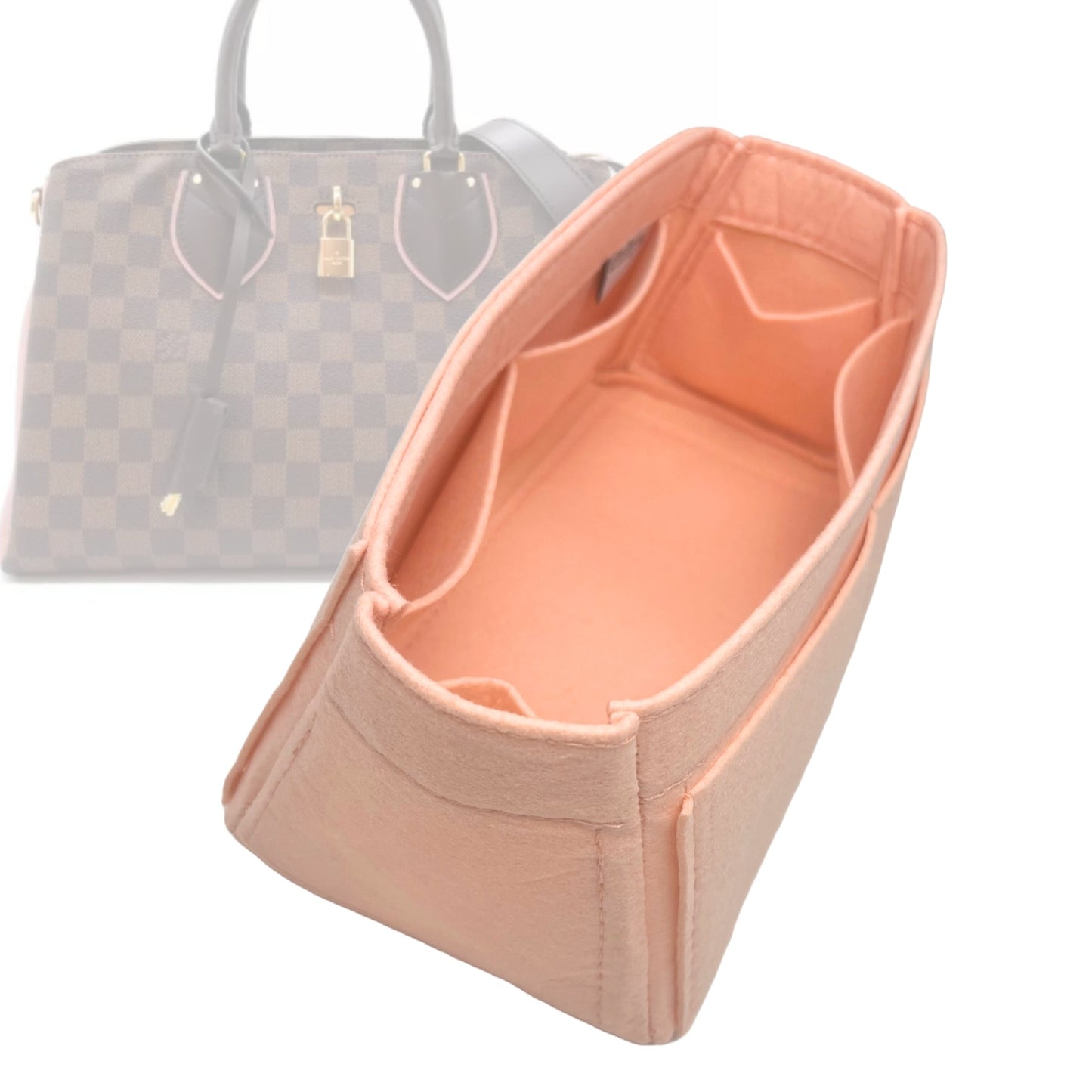 Organizer for [Normandy, LV] Bag Insert (Felt, Trapezoid Shape)