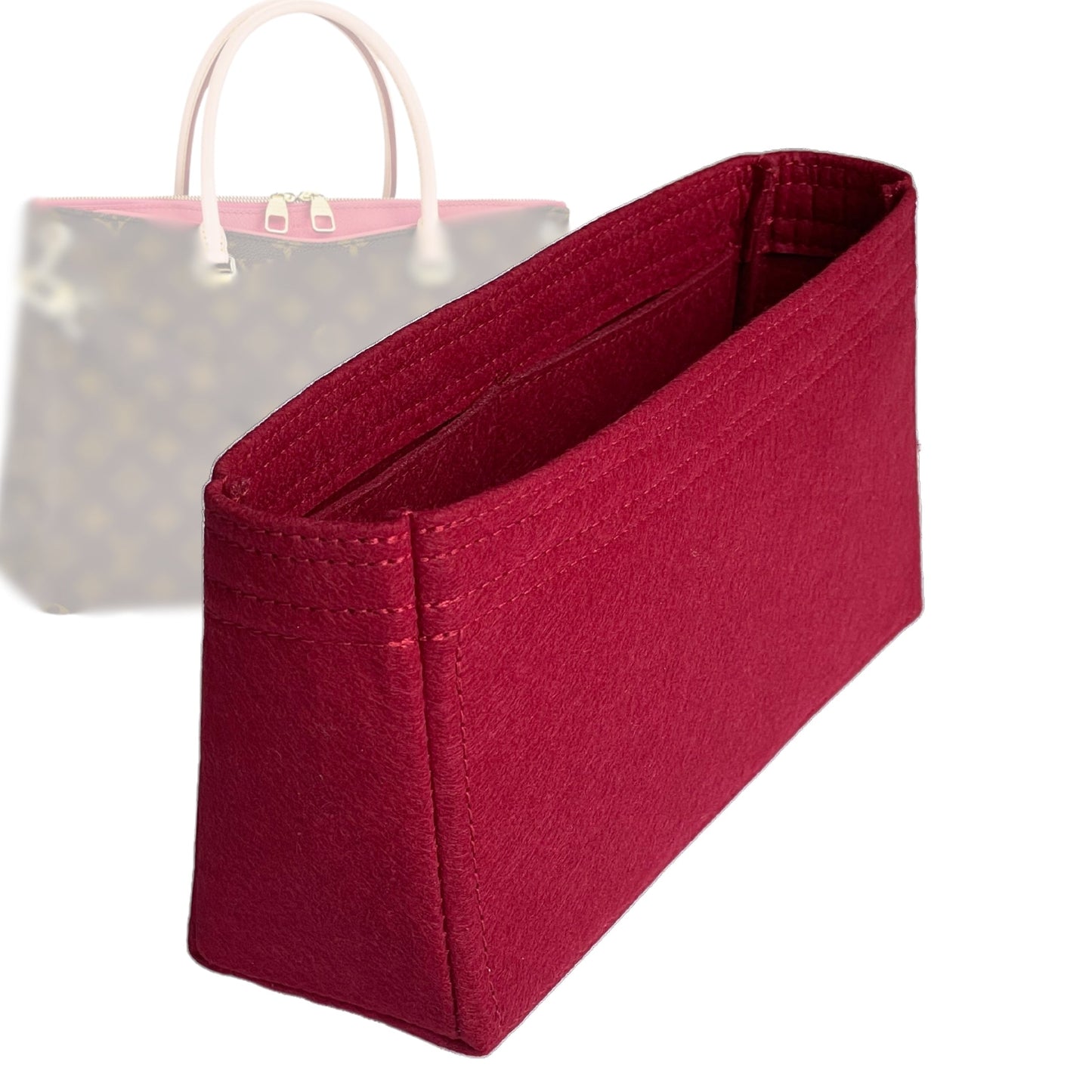 Organizer for [Pallas MM, LV] Bag Insert (Felt, Trapezoid Shape)