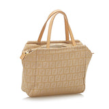 Fendi Zucchino Canvas Handbag (SHG-32352)