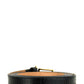 Fendi Black Snake Print Thin Baguette Double Wrap Belt sz 75/ 30"
