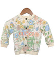 Gucci Kids Floral Button-Up Cardigan