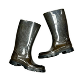 Boots Luxury Designer By Gucci In Brown, Size: 6.5