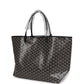 Goyard Goyardine Black St. Louis GM Tote Bag Palladium Hardware