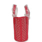 Goyard Goyardine Belharra PM Fuchsia Tote Palladium Hardware