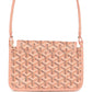 Goyard Plumet Pocket Wallet Pink Goyardine Palladium Hardware