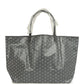 Goyard Goyardine Grey St. Louis GM Tote Bag Palladium Hardware