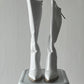 FENDI Glossy Neoprene FFrame Boots - FULL SET
