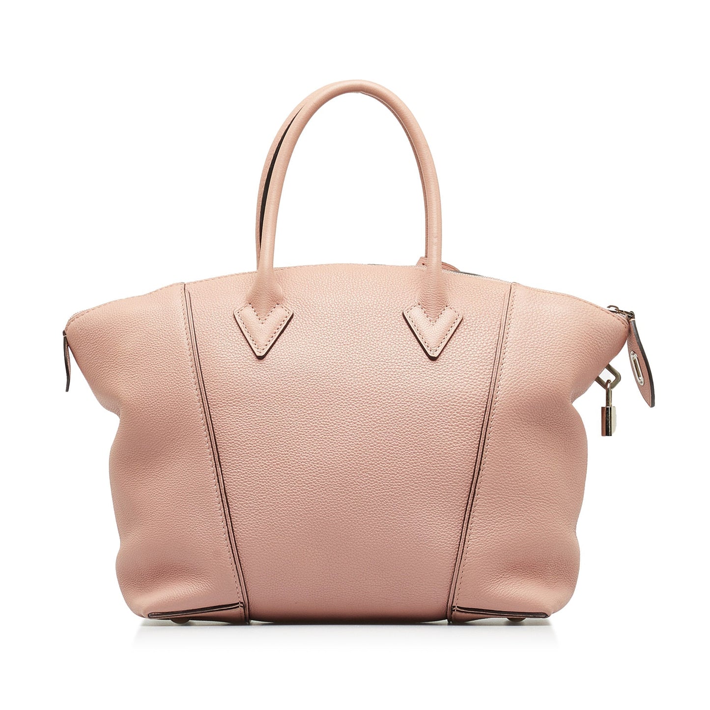 LOUIS VUITTON Veau Cachemire Soft Lockit PM Satchel
