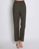 Fendi Monogram Women's Straight Fit Pants