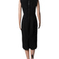 Burberry Bodycone Sleeveless Dress In Black