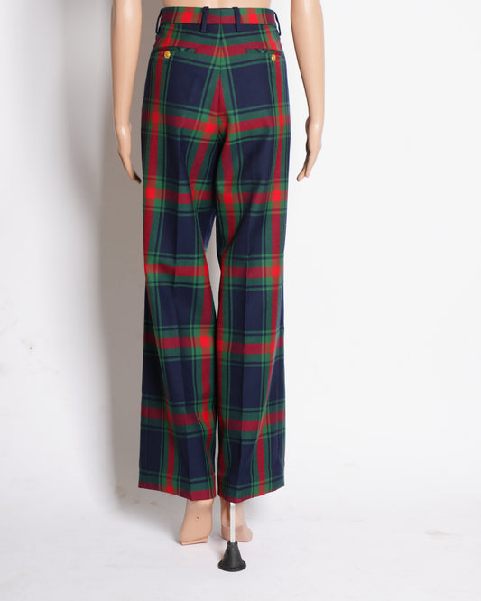 Gucci Women's Plaid Checks Tro rs