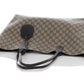 Gucci Large Black GG Supreme Monogram Reversible Tote