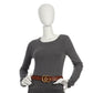 Gucci Brown Calfksin Wide GG Belt