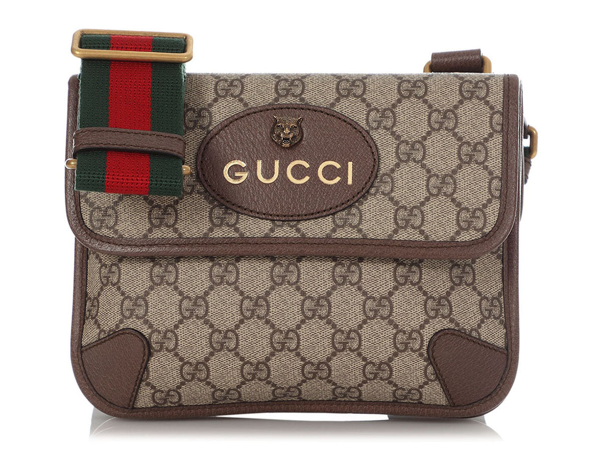 Gucci Small GG Supreme Neo   Messenger Bag
