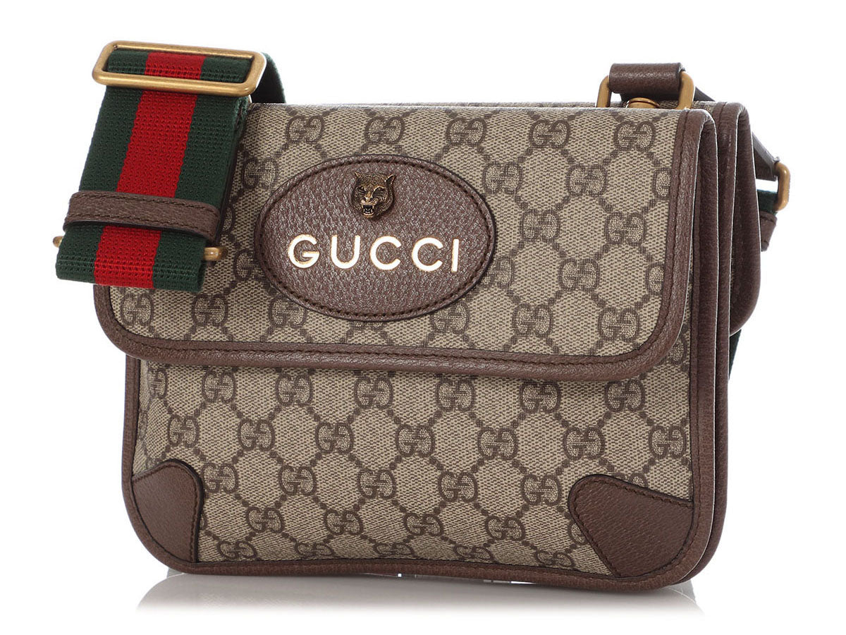 Gucci Small GG Supreme Neo   Messenger Bag