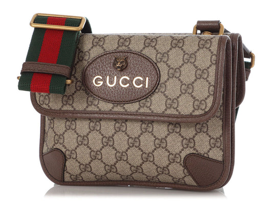 Gucci Small GG Supreme Neo   Messenger Bag