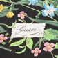 Gucci Black Floral Silk Scarf