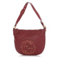 Gucci Red Leather GG Shoulder Bag