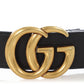 Gucci Black GG Marmont Belt