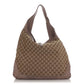 Gucci Large Monogram New Jackie Two Way Hobo